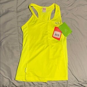 Kari Traa Vibrant Yellow Athletic Tank